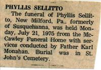 Sellitto, Phyllis